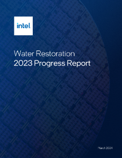 Intel Corporation Water Restoration Progress Report