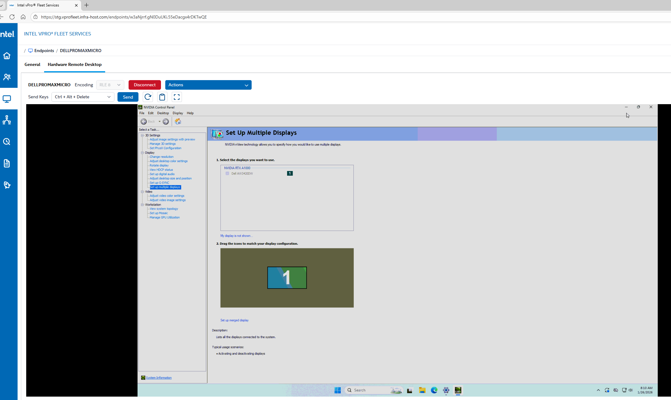 example screenshot