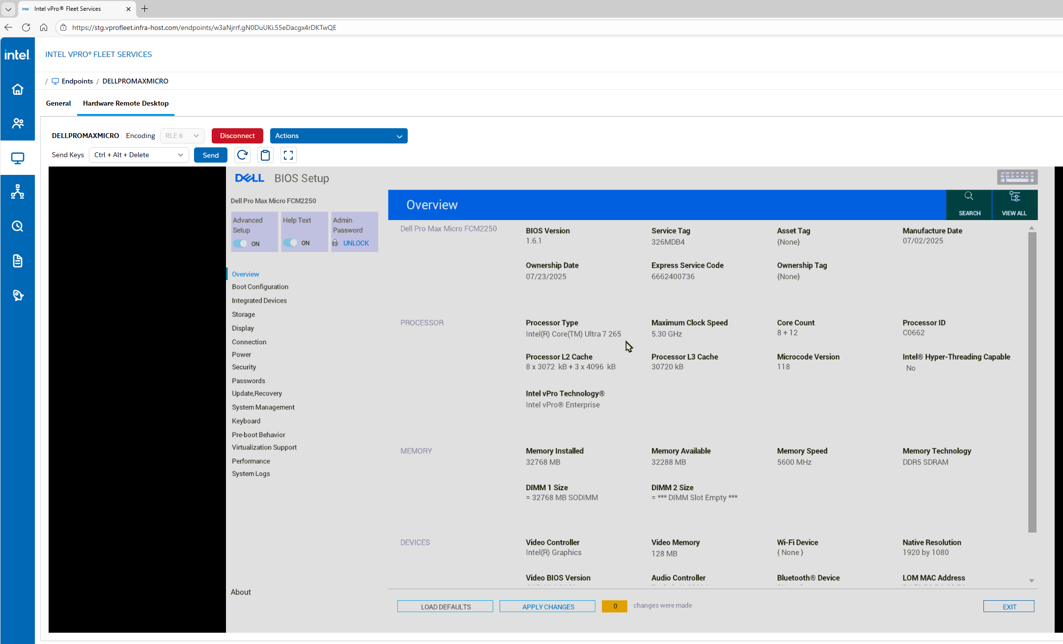 example screenshot