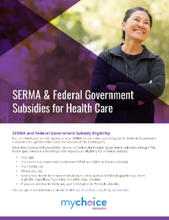 SERMA & Federal Goverment Subsidies for Healhcare