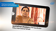 Indus International School and Intel® Education Solutions