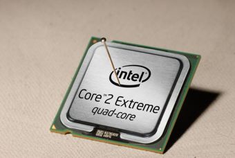 Penryn quad core chips
