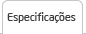 Especificações