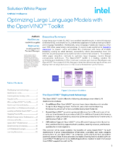 Unlock the Power of Large Language Models: Comprehensive Strategies for Optimization and Deployment with the OpenVINO™ Toolkit