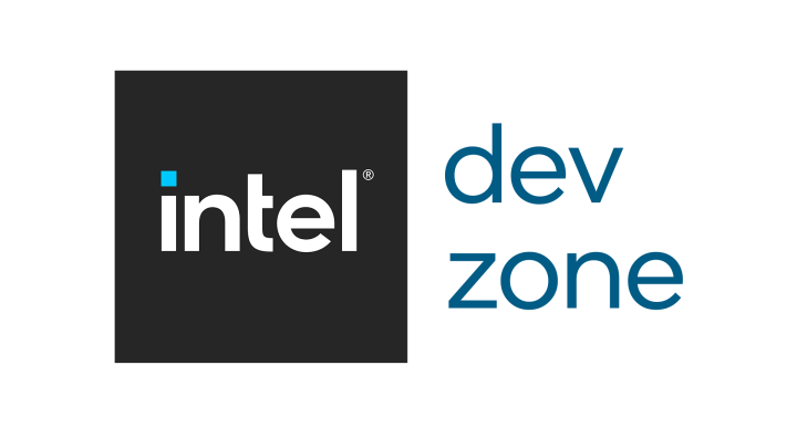 Intel Developer Zone