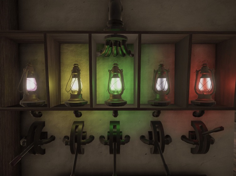Lamps puzzle