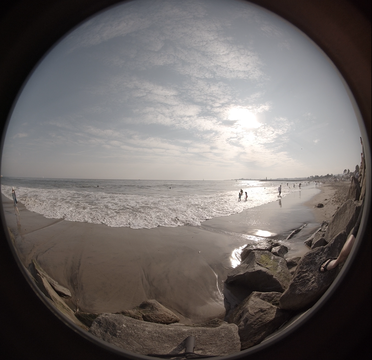 example of fish-eye shot