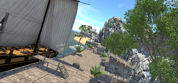 screenshot of game environment