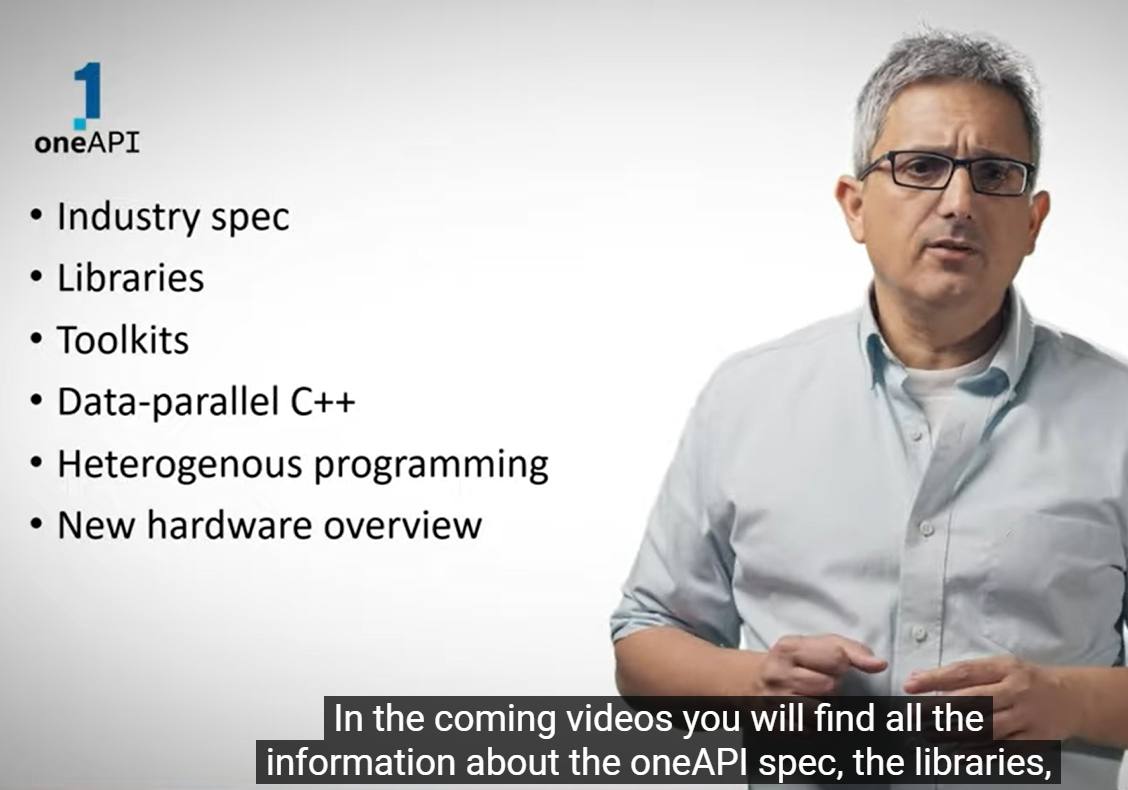 Introduction to oneAPI