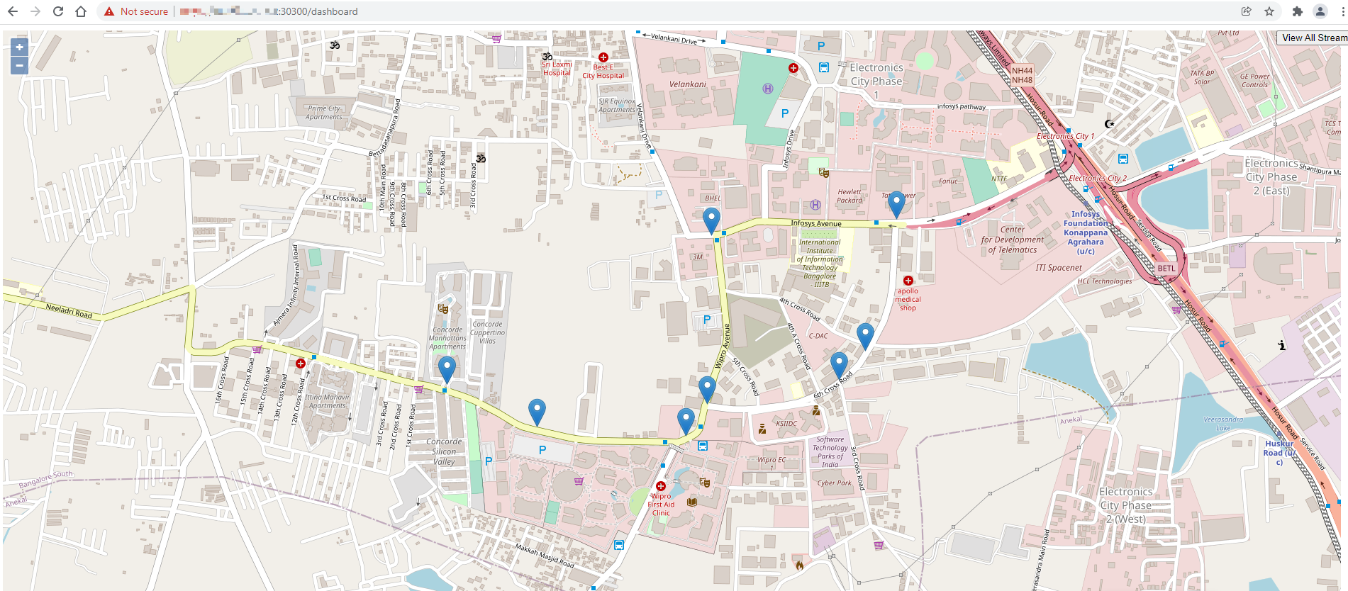 Wireless Network-Ready ITM dashboard