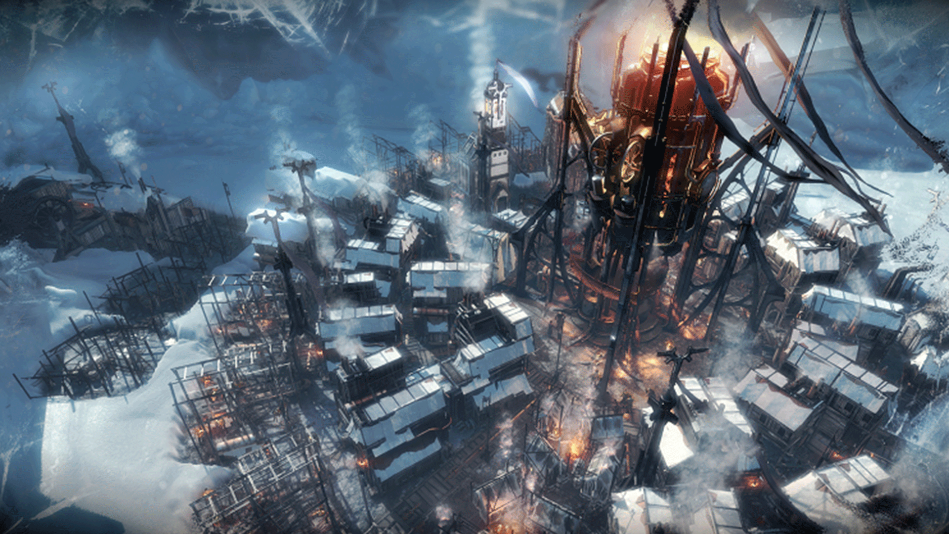 frostpunk challenges players to build a thriving settlement in the frozen wastes