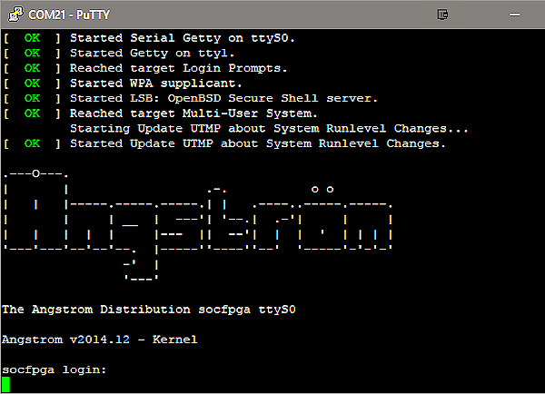 Screenshot, Linux login screen