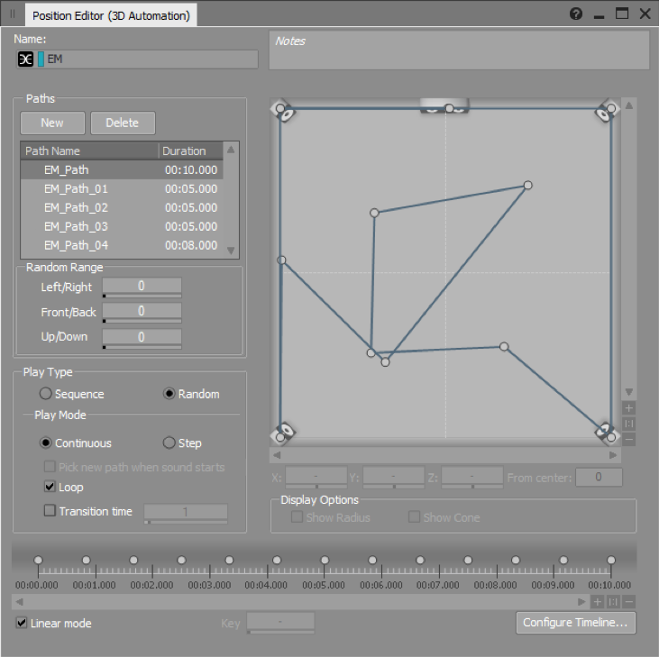 Utilizing the Dolby Atmos array