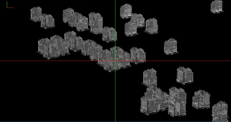 A big draw call showing a high number of building instances.