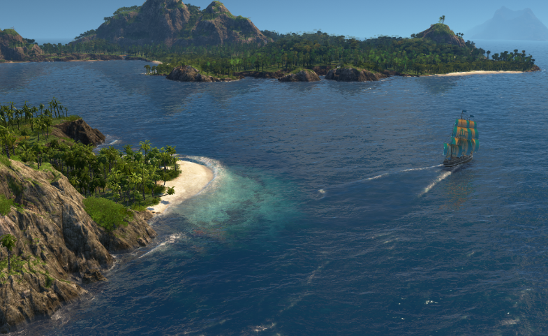 In-game ocean scene.