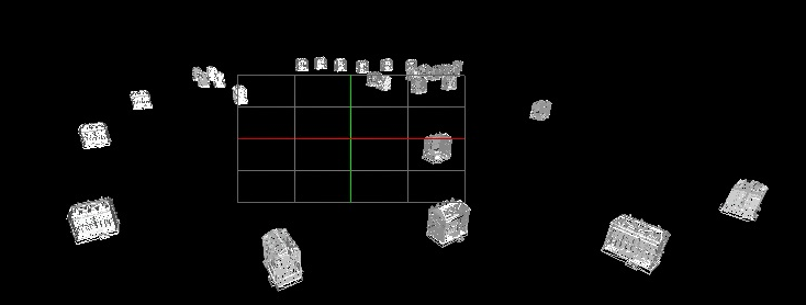 G P A geometry view showing sub-optimal object culling.