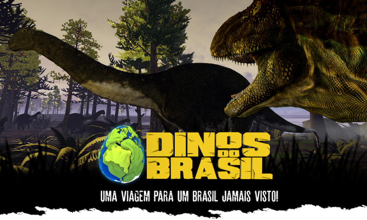 Dinos do Brasil Illustration
