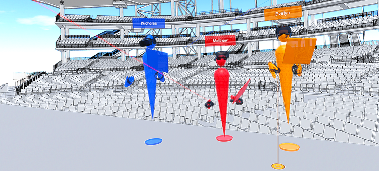 Shared VR environment