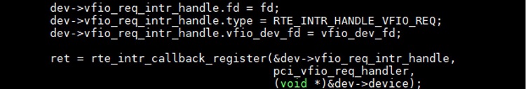 event f d for req notifier is in the drivers/bus/p c i /linux/ p c i_v f i o.c file