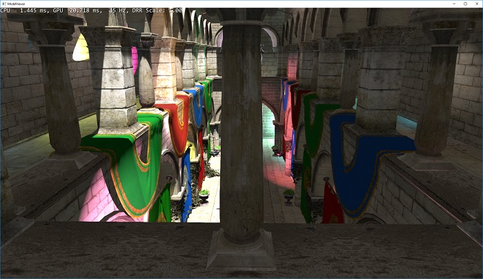 example of dynamic resolution rendering