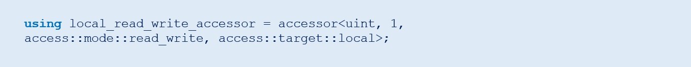  special local_read_write_accessor type