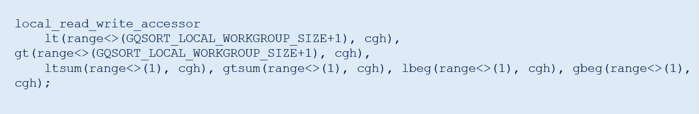 local memory variables