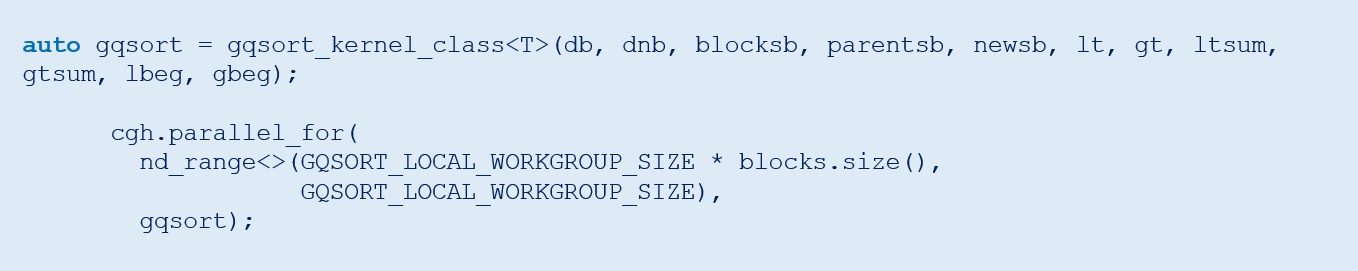 parallel_for function