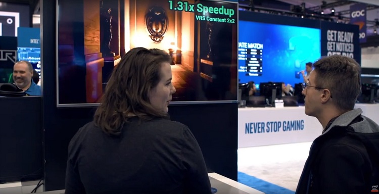 Intel’s Kelly Gawne describes variable rate 