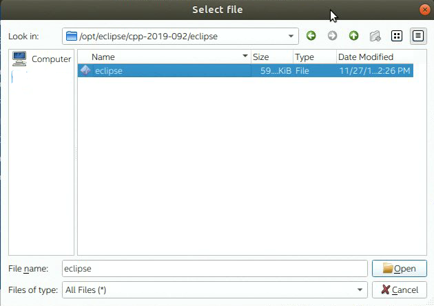 File selection dialog screenshot