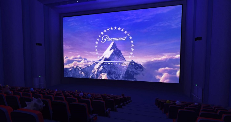 movie theater screening room