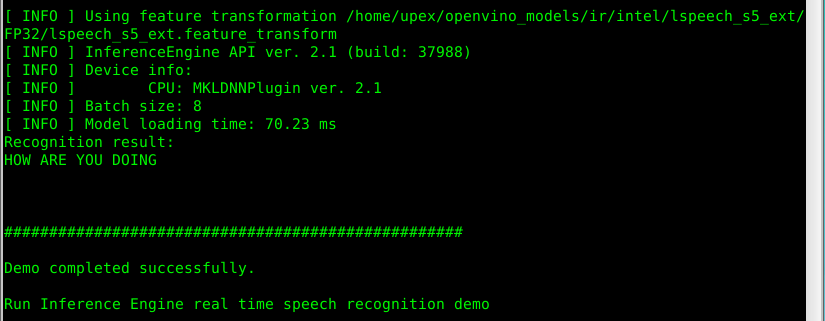 cli results