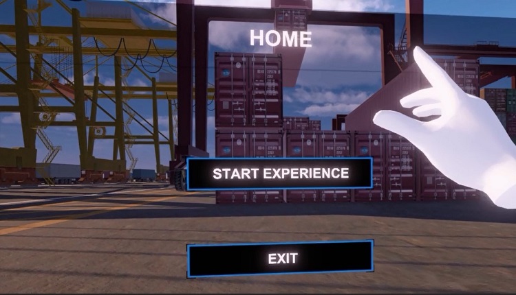 Interactive VR Menu