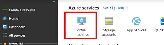 Azure Virtual Machine Button