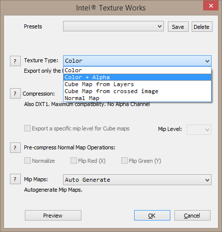 Intel® Texture Works Plugin For Photoshop*