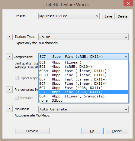 Intel® Texture Works Plugin For Photoshop*