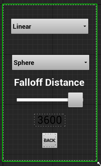 screenshot of sound widget - volume settings