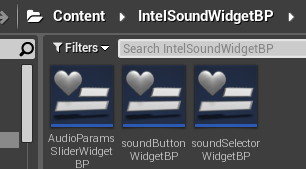screenshot of multiple widget set up