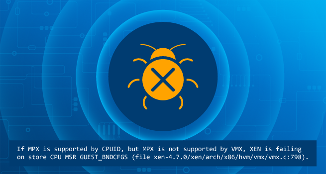 MPX Bug In Xen on Simics