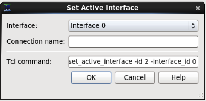Set Active Interface