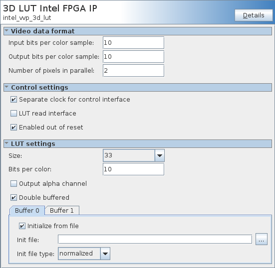 IP Lut 3D para FPGA