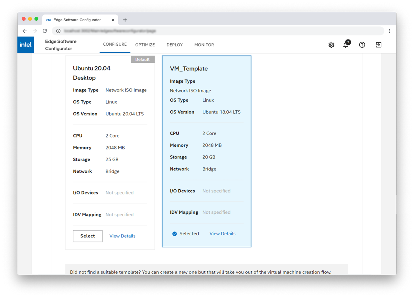 Create Virtual Machine with Intelligent Desktop Virtualization (IDV)