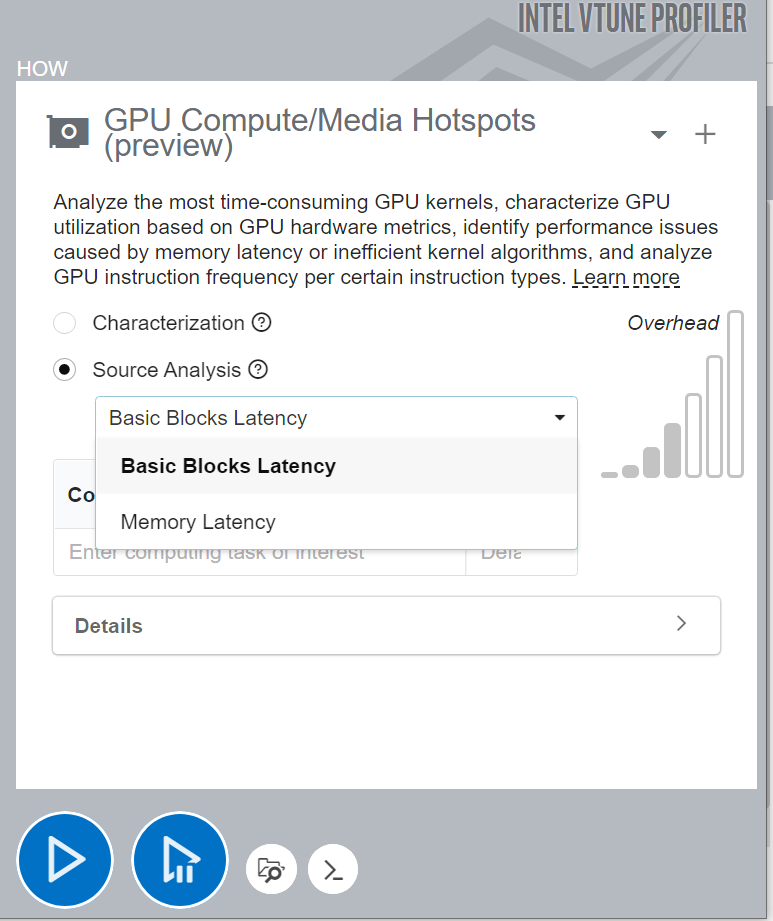 GPU Compute\/Media Hotspots analysis, Source Analysis