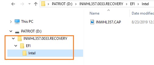 Double click the RECOVERY zip