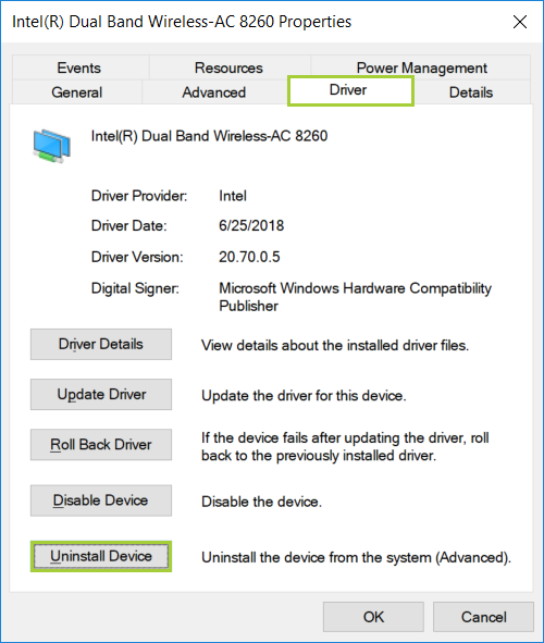 Uninstalling The Wi Fi Bluetooth Driver For Your Intel Wireless