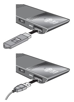 using USB ports