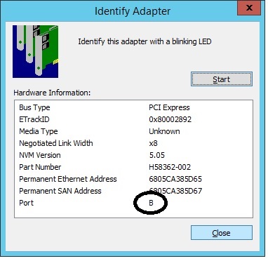 identify adapter