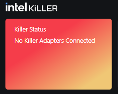 No Killer Adapters Connected