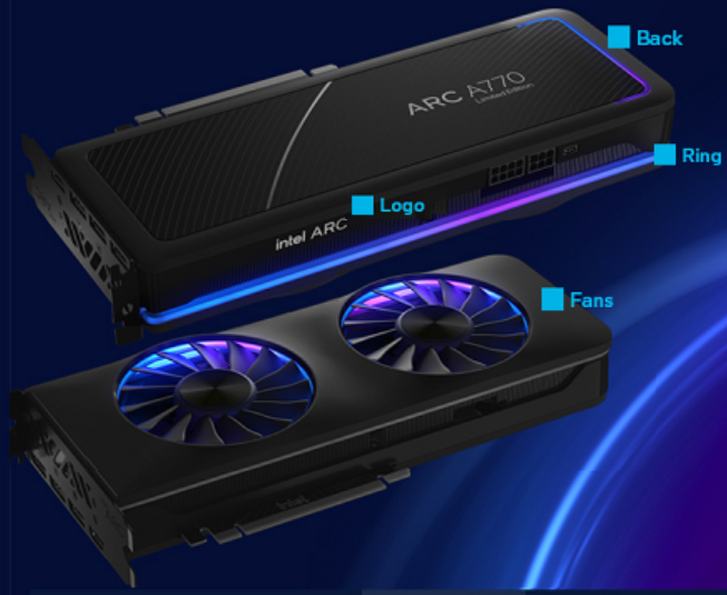 Intel Arc A770 Graphics Limited Edition Card