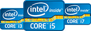 Logo del processore Intel® Core™ di terza generazione