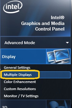 select Multiple Displays